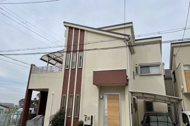 大阪府枚方市野村元町外壁塗装工事